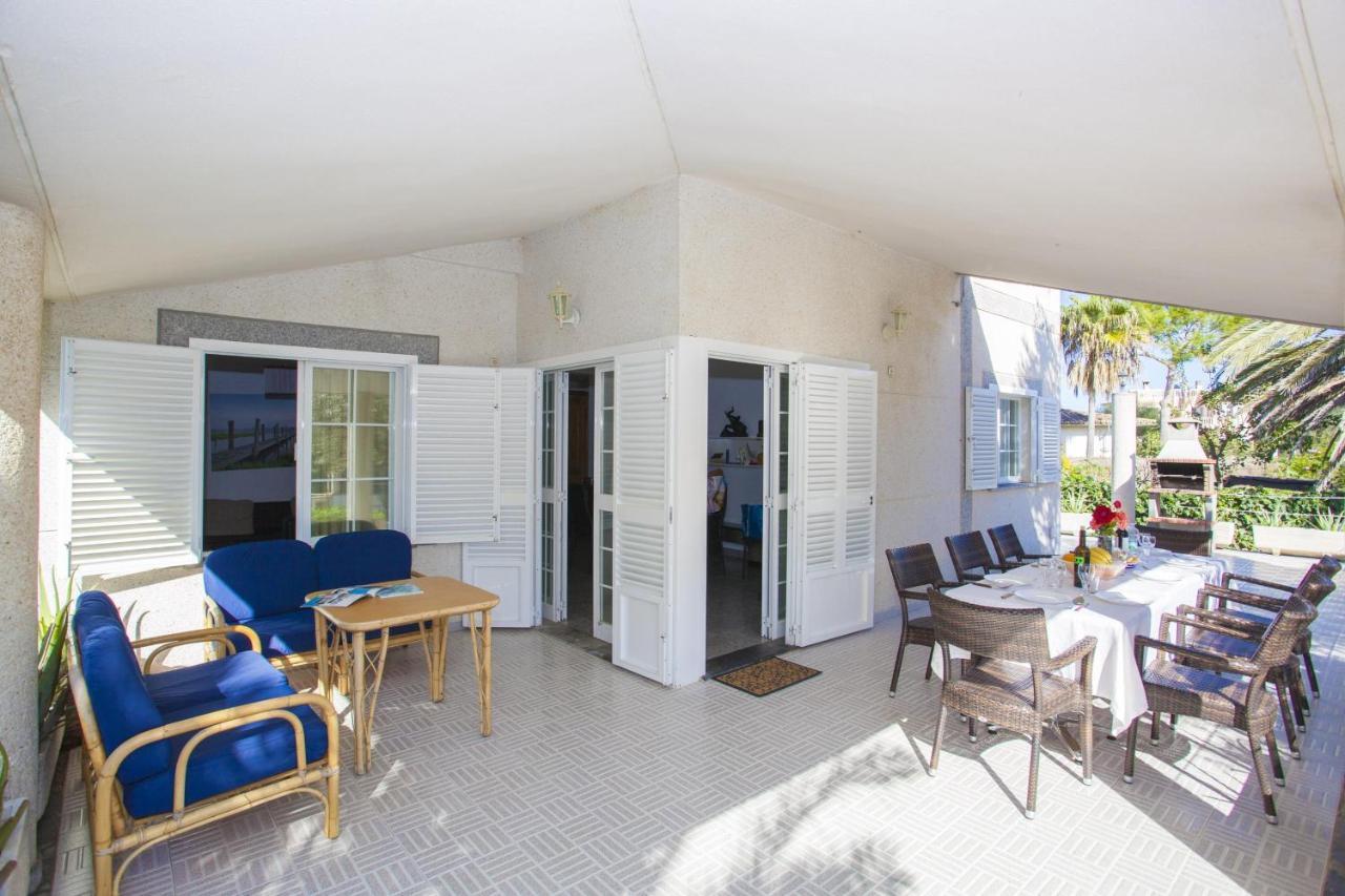 Villa Sa Marina -Figuemar- Alcudia  Bagian luar foto